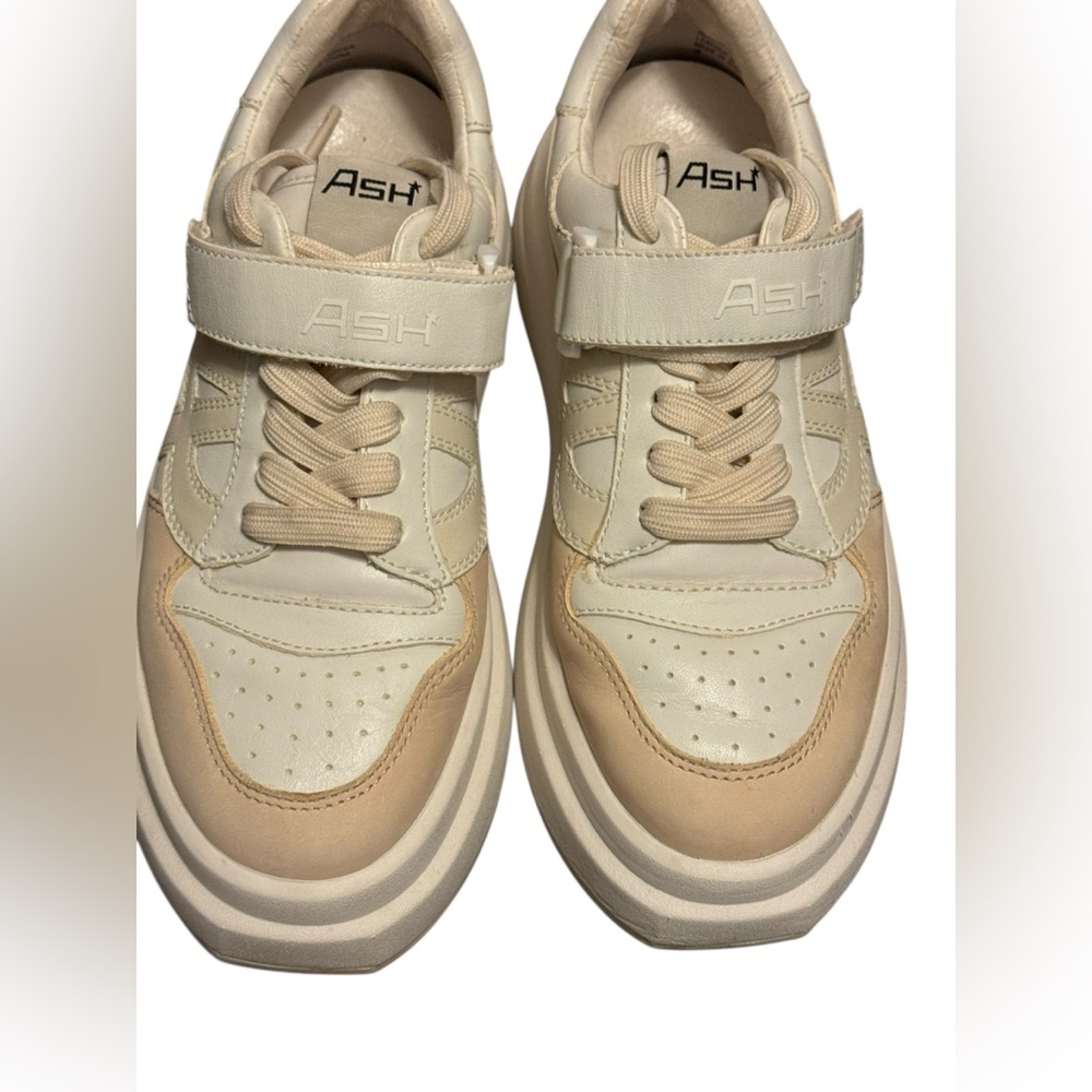 ASH leather platform shoes size 38 EU